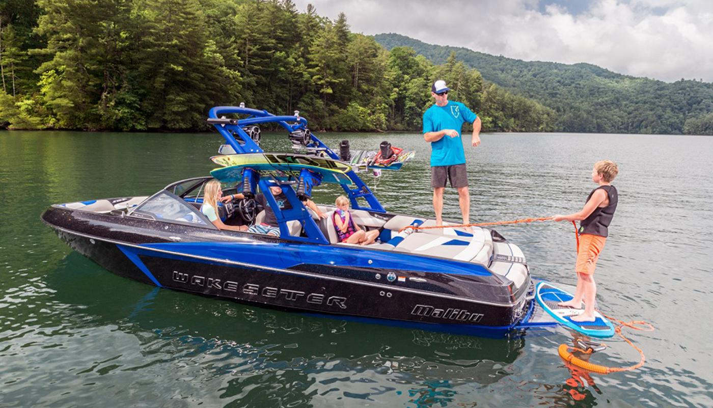 Malibu Bowriders in Quartermaster Marine